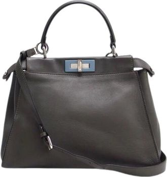 Fendi Borsa Peekaboo Pre-owned - - Pre-owned - Donna - Grigio - ONE SIZE