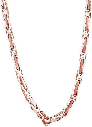 Pompeii3 Mens 14k Gold (130gram) or Platinum (244gram) 6mm Link Chain Necklace 24