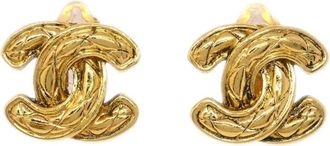 Chanel Orecchini a clip CC 1990-2000 - Oro