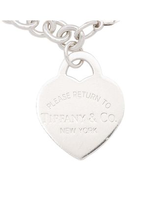 Tiffany & Co. Tiffany & Co Sterling Silver Tiffany & Co. Sterling Silver Return To Tiffany Heart Tag Bracelet (Authentic Pre-Loved)