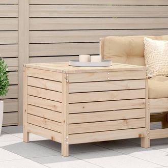vidaXL Taburete De Jard&iacute;n Madera Maciza De Pino 62x63,5x53,5 Cm Vidaxl