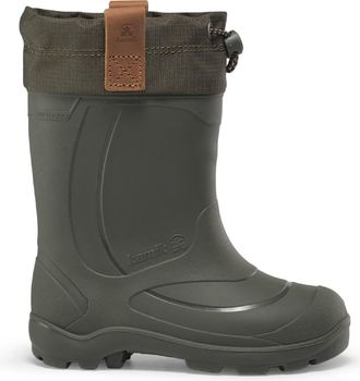kamik Tundra Jr Winter Rubber Boots Green 1 Kids