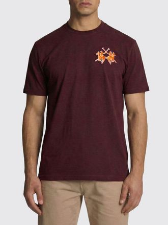 La Martina T-shirt in cotone con logo La Martina