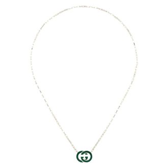 Gucci Accessoires, Dames, Veelkleurig, ONE Size, Interlocking Ketting