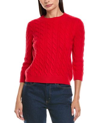 N.Peal N.Peal Emilia Cashmere Cable Sweater