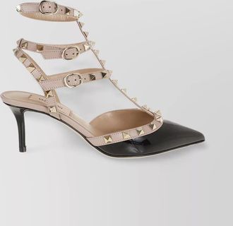 Valentino Garavani rockstud ankle strap pumps t. 65