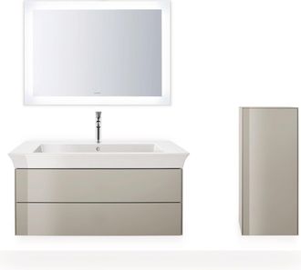 Duravit Blanco Tulip&aacute;n Armario De Media Altura, Ancho 400 X Fondo - Duravit