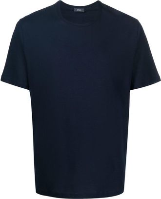 Herno Herno Navy Blue Cotton