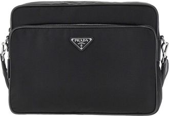 Prada Re-Nylon bag with Saffiano leather trimmings Man One Size