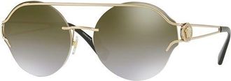 Versace VE2184 12526U Womens Sunglasses Gold Size 61