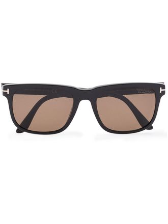 Tom Ford Eyewear Stephenson square-frame sunglasses - unisex - Acetate - One Size - Brown