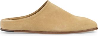 Rhude TAN CHATEAU SUEDE MULES