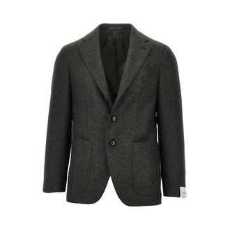 Caruso Aida single-breasted wool jacket Man 48