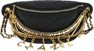 Chanel Borsa a spalla trapuntata con catena 2019 - Nero