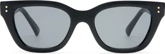 AIRE Nightglow Cat Eye Sunglasses in Black at Nordstrom