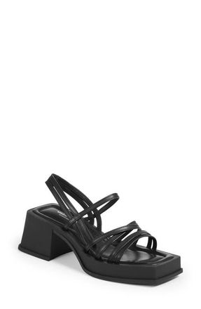 Vagabond Hennie Platform Sandal in Black at Nordstrom, Size 10Us