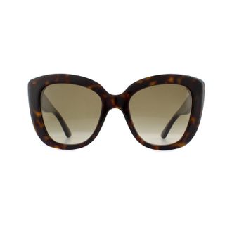 Gucci zonnebril GG0327S 002 Havana Brown Gradiënt