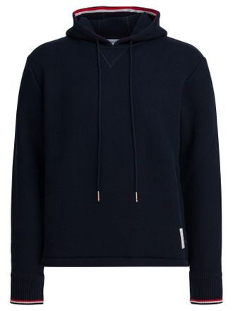 Thom Browne Rwb Tape Sweatshirts Blue
