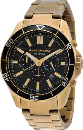 A|X Armani Exchange Spencer Chronograph Quartz Black Dial Mens Watch AX1958