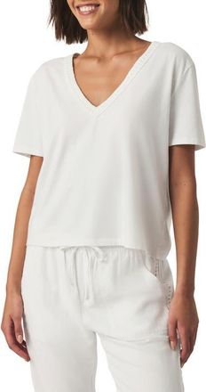 Splendid Dawn V-Neck T-Shirt in White at Nordstrom, Size Medium
