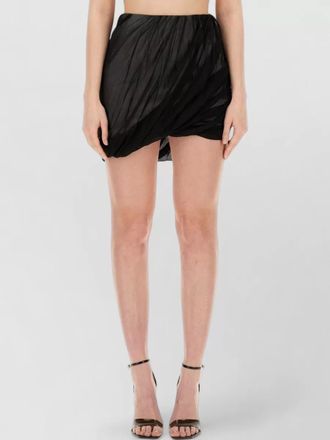Helmut Lang silk mini skirt