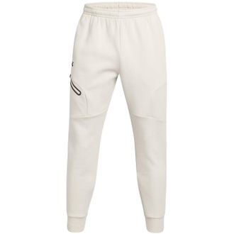 Under Armour Mens Ua Unstoppable Fleece Joggers Sum White/Black M