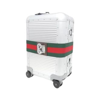 Gucci Vintage, unisex, Beige, ONE Size, Leer, Pre-owned Porter Trolley Koffer