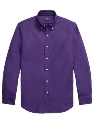 Polo Ralph Lauren Custom Fit Garment-dyed Oxford Shirt 710805564523