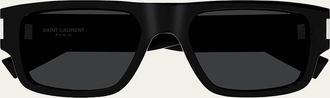 Saint Laurent Mens SL 659 Acetate Rectangle Sunglasses