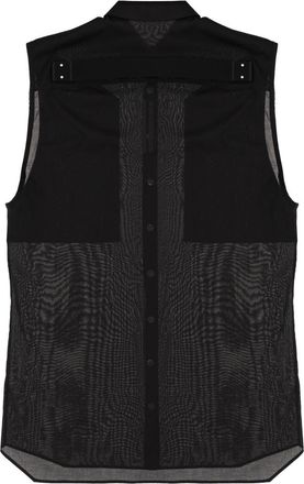 Rick Owens Cotton Tank Top - Black