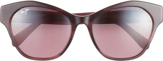 Maui Jim 55mm Core Cat Eye Polarized Sunglasses in Plum Plum Rose at Nordstrom Rack