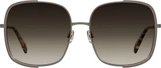Kate Spade New York isla 59mm gradient square sunglasses in Brown/brown at Nordstrom