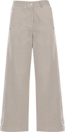 PANICALE Wide Broeken - Dames - Wijde Broeken - Beige - S - Broeken