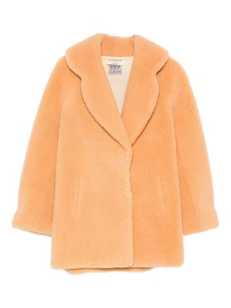A.N.G.E.L.O. Vintage Cult Cappotto con colletto anni 60 - Arancione