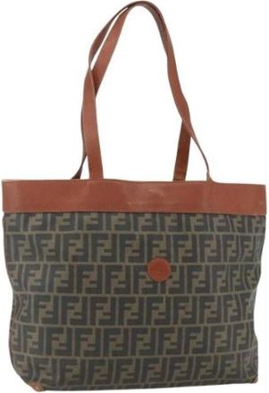 Fendi Pre-owned Tote Bags, female, Black, Size: ONE SIZE Pre-owned Plastic Tote Bag