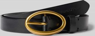 Marc O'Polo Gürtel aus echtem Rindsleder Modell ELLY in Black, Größe 100