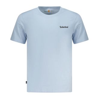 Timberland T-Shirts, male, Blue, Size: 3XL Short-Sleeve T-Shirt