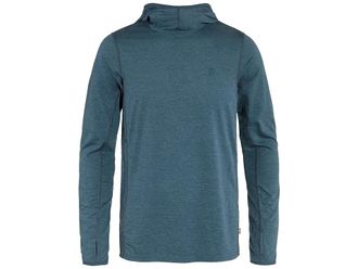 Fj&auml;llr&auml;ven Abisko Sun-Hoodie Mens Clothing Indigo Blue : 2XL, Polyester