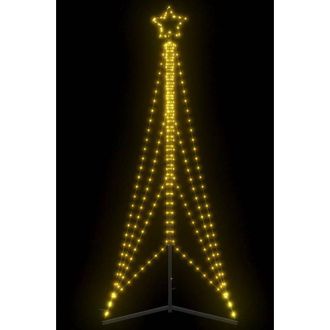vidaXL &Aacute;rbol De Navidad Led 483 Leds Blanco C&aacute;lido 240 Cm Vidaxl