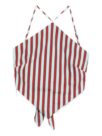 Simon Miller Top con nodo - Rosso