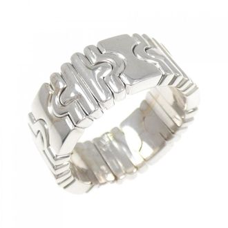 Bulgari White Gold White Gold (18K) Band Ring (Pre-Owned)