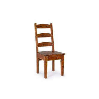 BIZZOTTO Bizzotto - Silla Chateux En Madera De Acacia R&uacute;stica Antigua