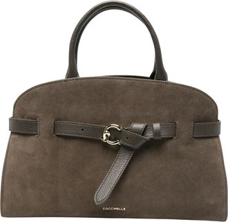 Coccinelle Sabine Suede Medium Suede Handbag