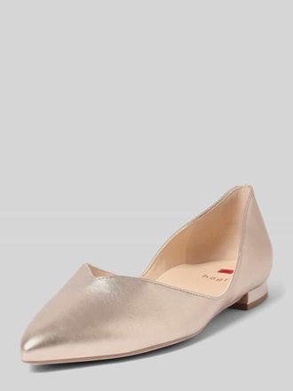 H&ouml;gl Ballerinas mit Blockabsatz in Rose Gold, Gr&ouml;&szlig;e 39