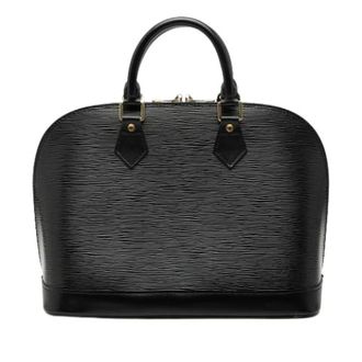 Louis Vuitton Pre-owned Handbags, female, Black, Size: ONE SIZE Pre-owned Alma PM
