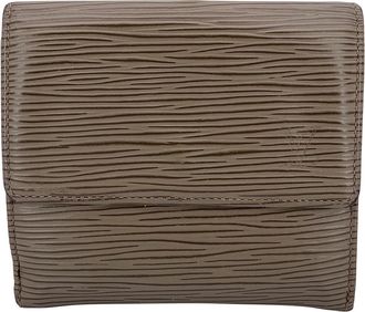 Louis Vuitton Louis Vuitton leren portemonnee Elise