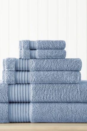 Modern Threads 6-Piece Turkish Cotton Towel Set in Denim at Nordstrom Rack, Size 6 Piece Set