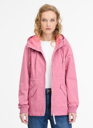 Ragwear Outdoorjacke RAGWEAR DOWEY, Damen, Gr. XXL (44), orange (coral), Web, Obermaterial: 100% Polyester, unifarben, Po-bedeckend, Jacken Outdoorjacke