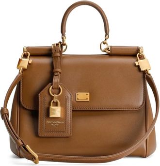 Dolce & Gabbana My Sicily Top Handle Bag - - Bags - unisex - Marrone - ONE SIZE