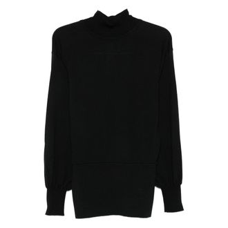 Antonino Valenti High-neck Balloon-sleeve Mini Dress